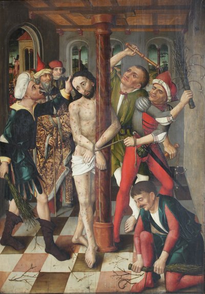 La Flagellation du Christ - Meister des Angst Altars